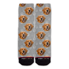 Function - Golden Retriever Dog Face Fashion Socks