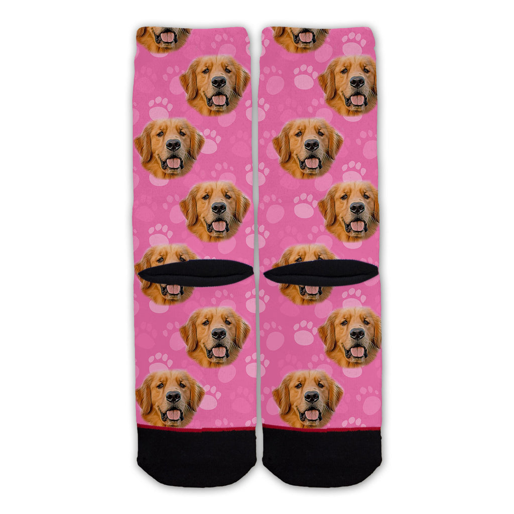 Function - Golden Retriever Dog Face Fashion Socks