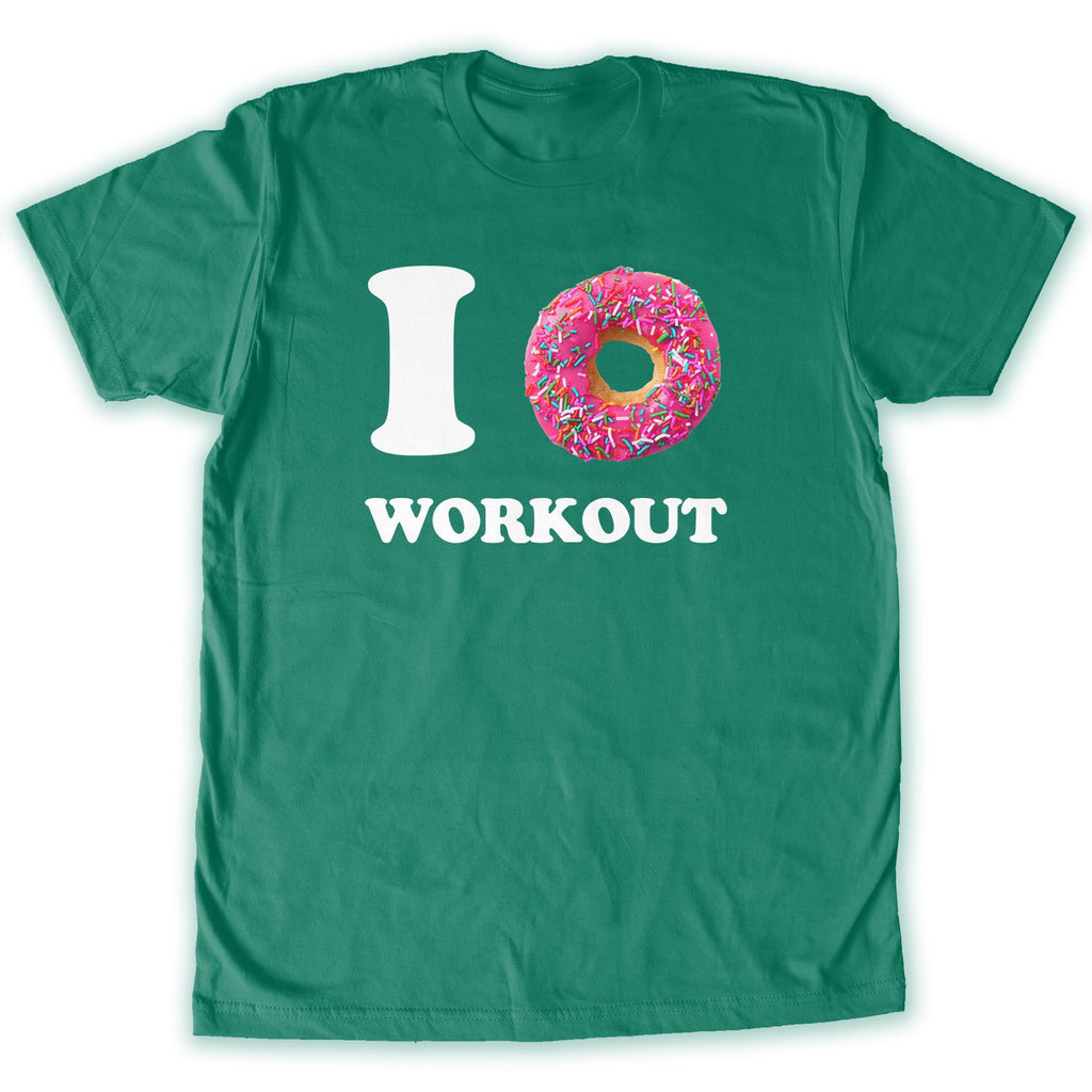 Function -  I Donut Work Out Men's Fashion T-Shirt Kelly Green
