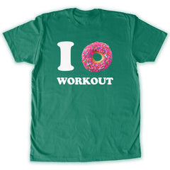 Function -  I Donut Work Out Men's Fashion T-Shirt Kelly Green