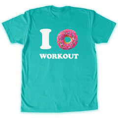 Function -  I Donut Work Out Men's Fashion T-Shirt Teal
