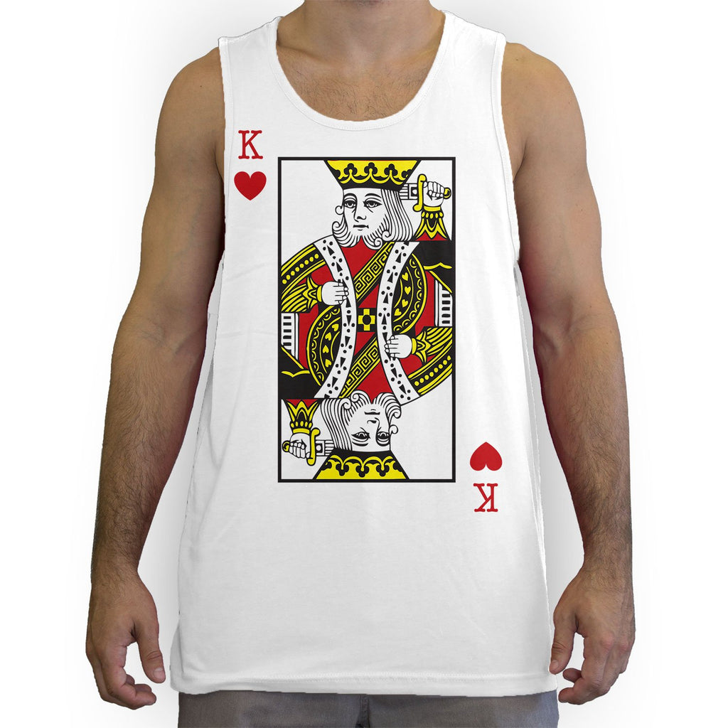 Function -  Playing Card Costume Couples Men's Fashion Tank Top