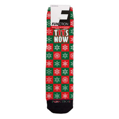 Function - Le Tits Now Christmas Adult Unisex Crew Socks