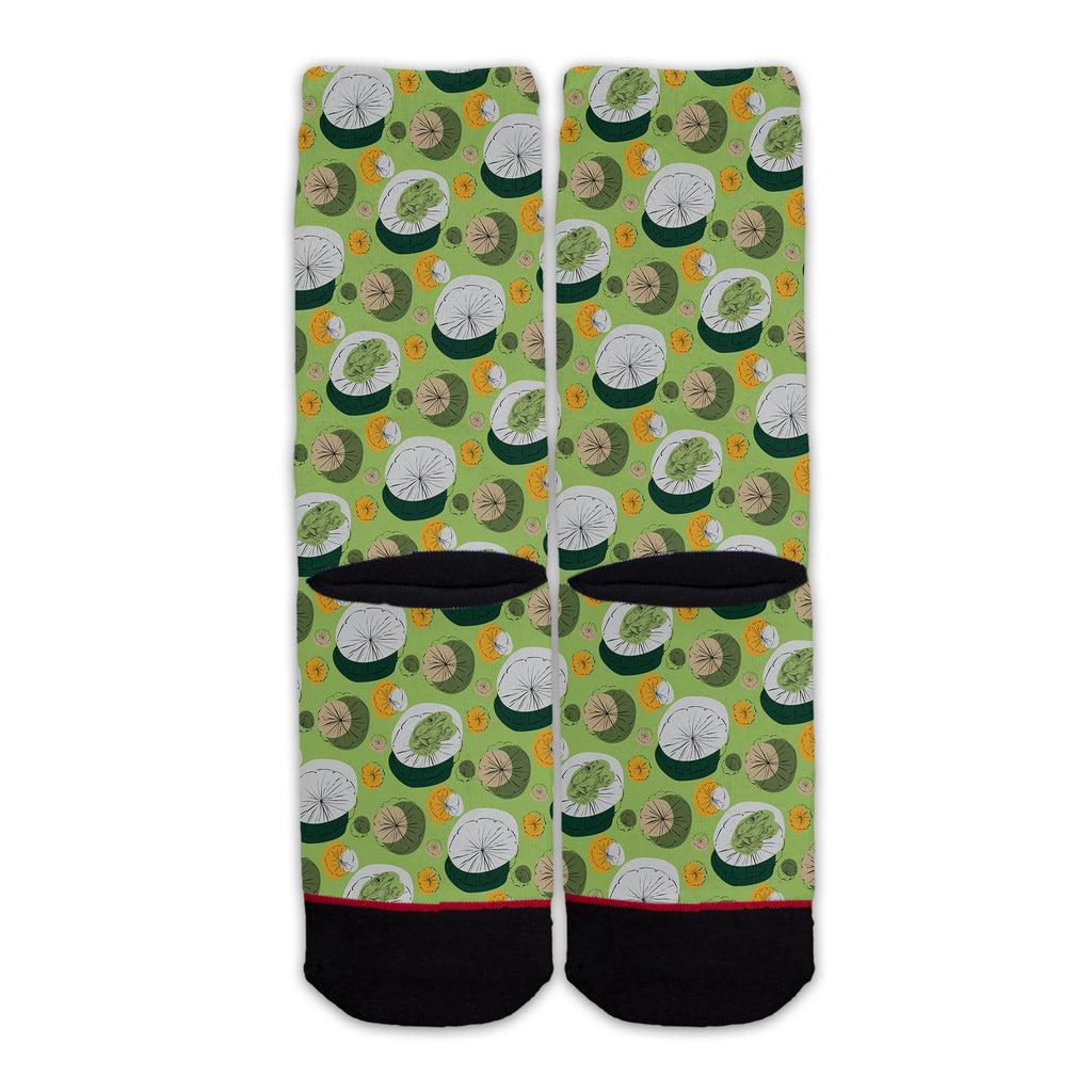 Function - Lily Pad and Frog Pattern Socks