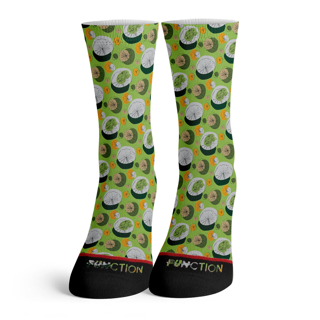 Function - Lily Pad and Frog Pattern Socks