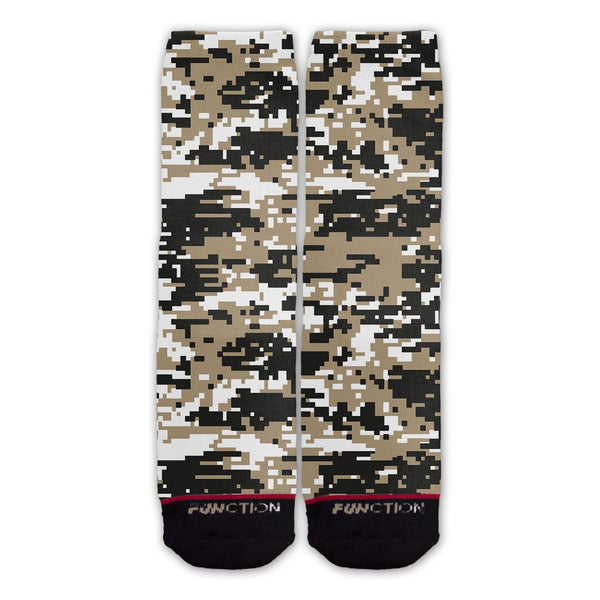 Function - New Orleans Football Team Digital Camo Fashion Socks