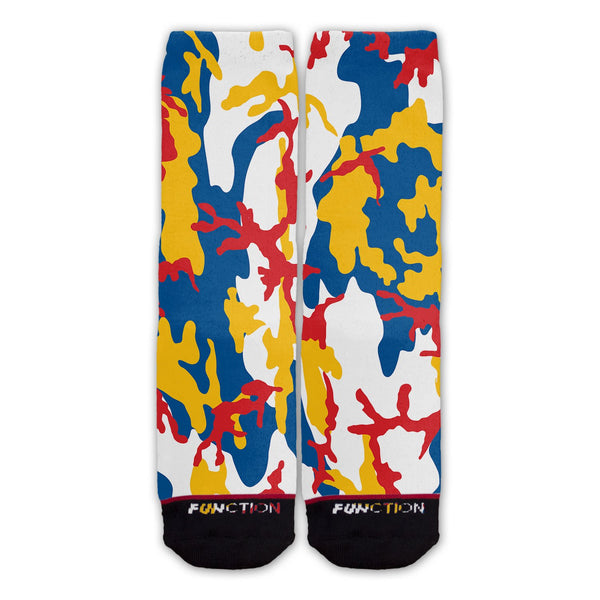Function - Pittsburgh Football Team Camo Fashion Socks