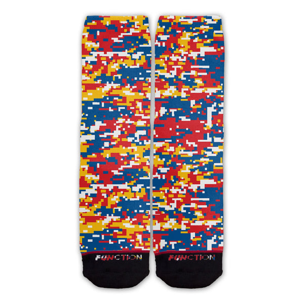 Function - Pittsburgh Football Team Digital Camo Fashion Socks