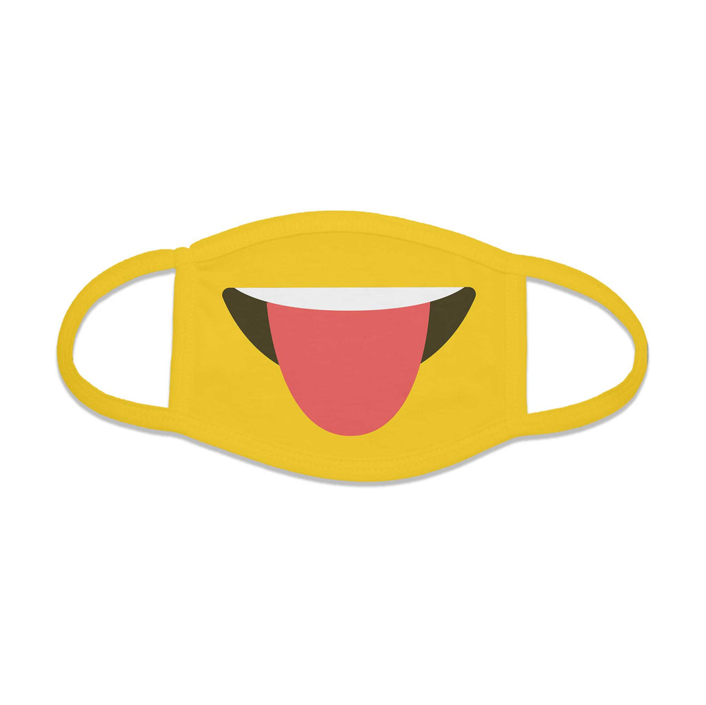 Function - Smiling Emoji Tongue Out Face Mask