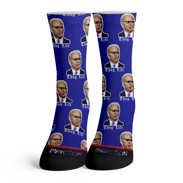 Function -Thug Life Joe Biden Socks