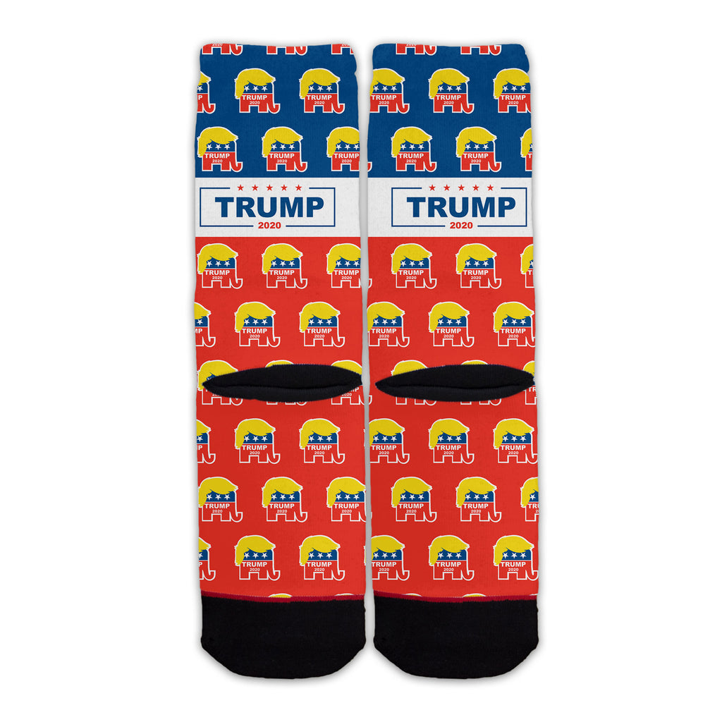 Function - Trump Hair Republican Elephant Fashion Socks