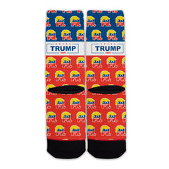 Function - Trump Hair Republican Elephant Fashion Socks
