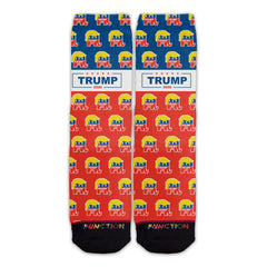 Function - Trump Hair Republican Elephant Fashion Socks