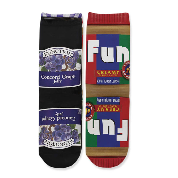 Function - Kids Peanut Butter and Jelly Tall Crew Socks