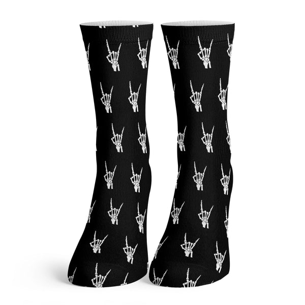 Function - Kids Cute Metal Rock and Roll Hands Pattern Fashion Socks