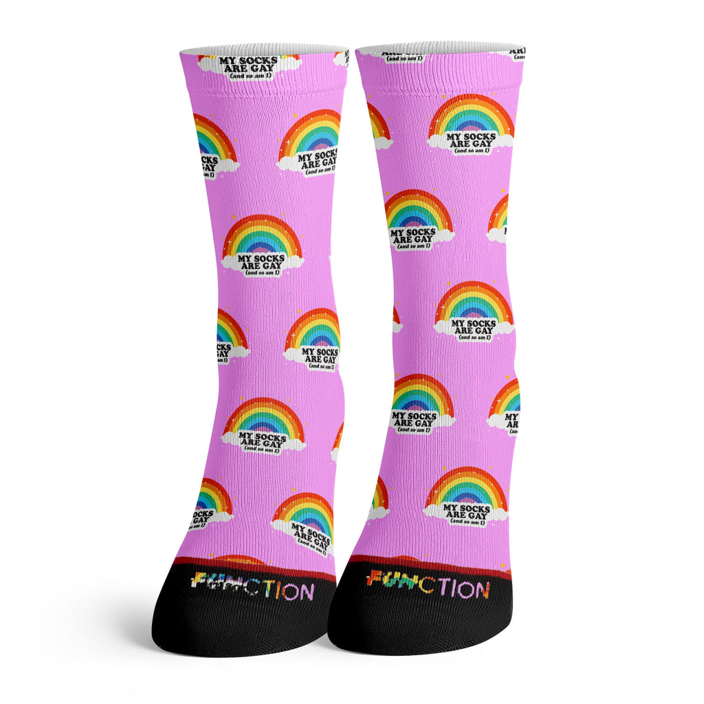 Function - My Socks are Gay and So am I Fashion Socks