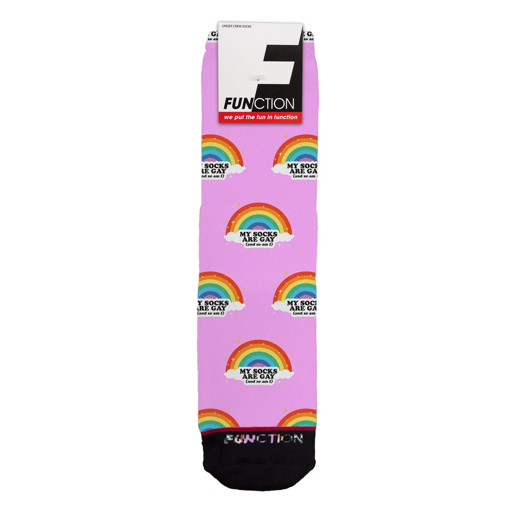 Function - My Socks are Gay and So am I Fashion Socks