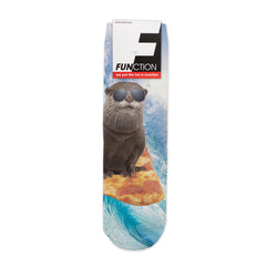 Function - Kids Cute Pizza Surfing Otter Fashion Socks