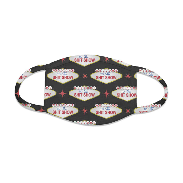 Function - Welcome To The Shitshow Pattern Breathable Reusable Washable Face Cover Mask
